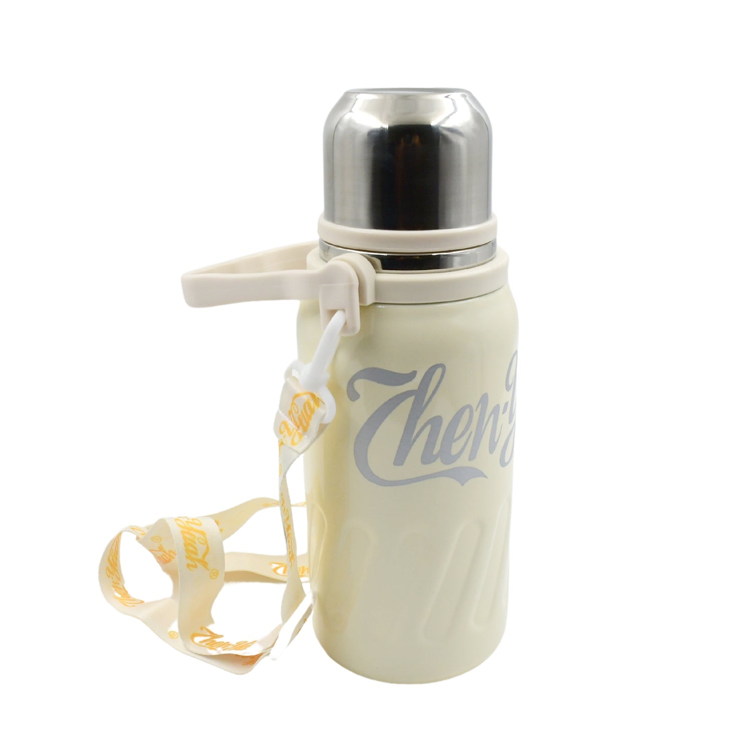 Stainless Steel Vacuum Insulated Water Bottle | Leak Proof Flask for Tea Coffee | With Steel Cup Stainless Steel Vacuum Insulated Water Bottle | Leak Proof Flask for Tea Coffee | With Steel Cup